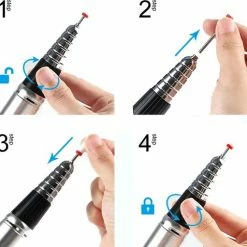 Saviesa Professionele Nagelfrees Set M12 35000RPM Inclusief Accessoires -L’Oréal Paris SHOP 550x511 4