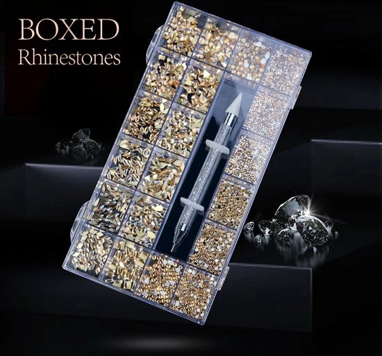 CACCIO? NAILS Rhinestone AB Clear-3100 Stuks-#05 Nagelsteentjes-Decoratie - Acrylnagels - Gelnagels - Nagel S- Nagelstyliste - Nagelstudio - Gellak - Vormen Nagelsteentjes 4 CACCIO? NAILS Rhinestone AB Clear-3100 Stuks-#05 Nagelsteentjes-Decoratie - Acrylnagels - Gelnagels - Nagel S- Nagelstyliste - Nagelstudio - Gellak - Vormen Nagelsteentjes - Afbeelding 4