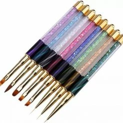 Merkloos Nail Art Penselen - 8-delig - Penselen - Nail Art Brushes - Nail Art Kwasten - Nail Art - Nail Art Tools - Nail Art Set - Nail Art Kwast - Penselenset - Penselen Set - Penselen Nagels - Nail Art - Nail Art Kit - Nail Art Penseel -L’Oréal Paris SHOP 550x514 2