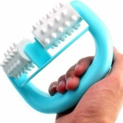 Merkloos Lichaams Massage Roller - Nekroller - Rugmassage - Anti Cellulitis - Drukmassage - Dermaroller