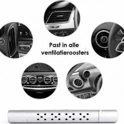 Mr. Valued Autoparfum - Luchtverfrisser Auto - Inclusief 5 Geuren - Luxe Design - ZILVER - Aromatherapie - Ventilatierooster - Hervulbaar - Duurzaam - Verfrissend -L’Oréal Paris SHOP 550x518 11