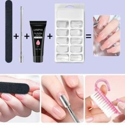 Temz Gellak Starterspakket - Polygel Kit - Uv Lamp Gelnagels - Gelnagels Starterspakket - Polygel Kleuren - Polygel Nagels Starterspakket - Uitgebreide Versie -L’Oréal Paris SHOP 550x523 6