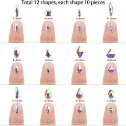 Elysee Beauty AB Rhinestone Set Met Accessoire - Nagel Steentjes / Nagel Diamantjes / Nail Gems / -L’Oréal Paris SHOP 550x531 5