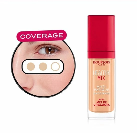 Bourjois Healthy Mix Foundation 050 Rose Ivory 8 Bourjois Healthy Mix Foundation 050 Rose Ivory - Afbeelding 8