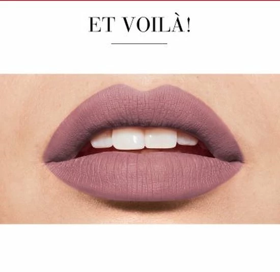 Bourjois Rouge Velvet The Lipstick Lippenstift - 18 Mauve-Martre 6 Bourjois Rouge Velvet The Lipstick Lippenstift - 18 Mauve-Martre - Afbeelding 6