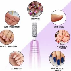 Merkloos La Liva Elektrische Nagelvijl - Nagelfrees - Inclusief Extra Schuurrolletjes Keramisch Bitje En Nagelborstel - Manicure Set - Gellak 13 Merkloos La Liva Elektrische Nagelvijl - Nagelfrees - Inclusief Extra Schuurrolletjes Keramisch Bitje En Nagelborstel - Manicure Set - Gellak -L’Oréal Paris SHOP 550x536