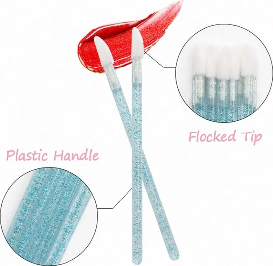 Merkloos Lipgloss / Oogschaduw Borsteltjes - 10 Stuks - Groen Met Glitter - Lipgloss Applicators - Brush Lipstick Make-up Lip Pluisvrij Oogschaduw Borsteltje 2 Merkloos Lipgloss / Oogschaduw Borsteltjes - 10 Stuks - Groen Met Glitter - Lipgloss Applicators - Brush Lipstick Make-up Lip Pluisvrij Oogschaduw Borsteltje - Afbeelding 2