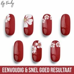 By Emily Nagel Wrap - Flowery & Red | 14 Stickers Per Vel | Nail Wrap | Nail Art | Trendy | Design | Nagellakvrij | Eenvoudig | Nagel Art | Nagel Wrap | Nagel Stickers | Folie | Zelfklevend | Sjablonen 10 By Emily Nagel Wrap - Flowery & Red | 14 Stickers Per Vel | Nail Wrap | Nail Art | Trendy | Design | Nagellakvrij | Eenvoudig | Nagel Art | Nagel Wrap | Nagel Stickers | Folie | Zelfklevend | Sjablonen -L’Oréal Paris SHOP 550x537 8