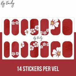 By Emily Nagel Wrap - Flowery & Red | 14 Stickers Per Vel | Nail Wrap | Nail Art | Trendy | Design | Nagellakvrij | Eenvoudig | Nagel Art | Nagel Wrap | Nagel Stickers | Folie | Zelfklevend | Sjablonen 12 By Emily Nagel Wrap - Flowery & Red | 14 Stickers Per Vel | Nail Wrap | Nail Art | Trendy | Design | Nagellakvrij | Eenvoudig | Nagel Art | Nagel Wrap | Nagel Stickers | Folie | Zelfklevend | Sjablonen -L’Oréal Paris SHOP 550x537 9