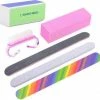 Nagelvijlenset Pedicureset Professionele Nagelvijlen Set | Blokvijl | Pedicureset | Manicureset | Nagelborstel | Polijst Vijl | 6 Delig