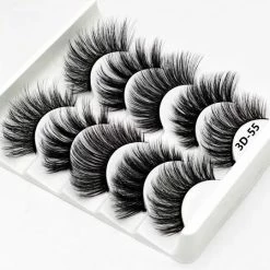 5 Paar Nepwimpers - Sparkolia - Keuze Uit Verschillende Modellen - Hoge Kwaliteit Wimpers