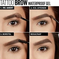 Maybelline Tattoo Brow Waterproof Wenkbrauwgel - 01 Blond 19 Maybelline Tattoo Brow Waterproof Wenkbrauwgel - 01 Blond -L’Oréal Paris SHOP 550x541 6