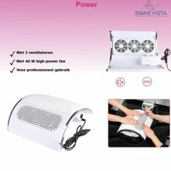 Bone Vista Acrylnagels Starterspakket | Acryl Nagels Starter Kit Set - Nail Art Pakket - 42 Kleuren Acryl Poeders/Glitters - 500 Franse Tips - Inclusief Nagelfreesmachine En Stofafzuiger -L’Oréal Paris SHOP 550x541 8