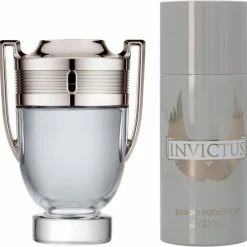 Geurengeschenkset - Paco Rabanne Invictus - Eau De Toilete Vaporizador 100 Ml + Desodorante Vaporizador 150 Ml