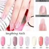 Beautyforall Polygel Nagelverlenging - Nagelverlengingen -Nail Art - Kit 6 Stuks - Manicure Voor Beginners|clear