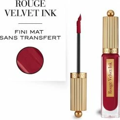 Bourjois Rouge Velvet Ink Lippenstift - 010 Re(d) Belle -L’Oréal Paris SHOP 550x546 15