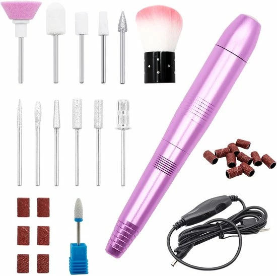 Merkloos La Liva Elektrische Nagelvijl - Nagelfrees - Inclusief Extra Schuurrolletjes Keramisch Bitje En Nagelborstel - Manicure Set - Gellak 1 Merkloos La Liva Elektrische Nagelvijl - Nagelfrees - Inclusief Extra Schuurrolletjes Keramisch Bitje En Nagelborstel - Manicure Set - Gellak