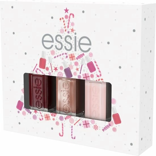 Essie Gifts By Bordeaux Trio Mini Giftset - Grijs, Goud & Roze - Glanzende Nagellak - 3 X 5 Ml 4 Essie Gifts By Bordeaux Trio Mini Giftset - Grijs, Goud & Roze - Glanzende Nagellak - 3 X 5 Ml - Afbeelding 4
