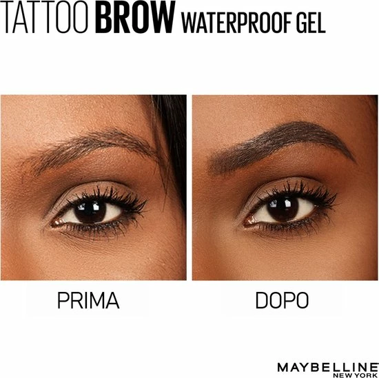Maybelline Tattoo Brow Waterproof Wenkbrauwgel - 01 Blond 13 Maybelline Tattoo Brow Waterproof Wenkbrauwgel - 01 Blond - Afbeelding 13