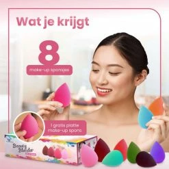 Premium Commerce Beauty Blender - Make-up Sponsjes - Spons - 8 Stuks - Zacht & Perfecte Vorm! -L’Oréal Paris SHOP 550x549 30