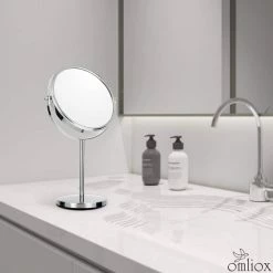 Omliox Make Up Spiegel - Metalen Ronde Standspiegel - 7x Vergroting - 19cm -L’Oréal Paris SHOP 550x550 100