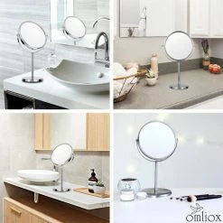 Omliox Make Up Spiegel - Metalen Ronde Standspiegel - 7x Vergroting - 19cm -L’Oréal Paris SHOP 550x550 101