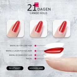 Miss Jules - 6-Delige Gellak Starterspakket - Nagellak - Kleur Rood, Paars & Glitter - Glanzend & Dekkend Resultaat -L’Oréal Paris SHOP 550x550 171