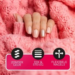 Miss Jules - 6-Delige Gellak Starterspakket - Nagellak - Kleur Rood, Paars & Glitter - Glanzend & Dekkend Resultaat -L’Oréal Paris SHOP 550x550 172