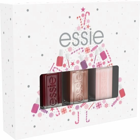 Essie Gifts By Bordeaux Trio Mini Giftset - Grijs, Goud & Roze - Glanzende Nagellak - 3 X 5 Ml 3 Essie Gifts By Bordeaux Trio Mini Giftset - Grijs, Goud & Roze - Glanzende Nagellak - 3 X 5 Ml - Afbeelding 3