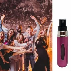 MaxedMore Navulbare Parfumverstuiver 5ml Roze - 65 Keer Spraybare Parfum Verstuiver - Hervulbaar Tasverstuiver Voor Parfum - Meeneem Mini Geur Flesje Voor Op Reis - Lipstick Formaat Navulbaar Parfumflesje -L’Oréal Paris SHOP 550x550 242