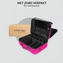 Confibel Cosmetica Koffer - Make-up Koffer Met Verstelbare Vakken - Visagie En Nagelstyliste Beauty Koffer - 35x25x11CM - Roze 17 Confibel Cosmetica Koffer - Make-up Koffer Met Verstelbare Vakken - Visagie En Nagelstyliste Beauty Koffer - 35x25x11CM - Roze -L’Oréal Paris SHOP 550x550 258