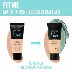 Maybelline New York - Fit Me Matte + Poreless Foundation - 365 Espresso - 30 Ml -L’Oréal Paris SHOP 550x550 329