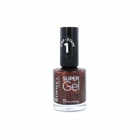 Rimmel London SuperGel Gelnagellak - 014 Hottie Choccie 2 Rimmel London SuperGel Gelnagellak - 014 Hottie Choccie - Afbeelding 2
