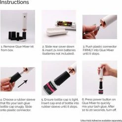 Lashes & More - GLUE SHAKER - Lijmschudder - Inkt Mixen - GLUE MIXER - Voor Het Goed Mengen Van Wimperlijm Nagellak Pigment Of Tattoo Inkt - Met Ventilator 15 Lashes & More - GLUE SHAKER - Lijmschudder - Inkt Mixen - GLUE MIXER - Voor Het Goed Mengen Van Wimperlijm Nagellak Pigment Of Tattoo Inkt - Met Ventilator -L’Oréal Paris SHOP 550x550 373