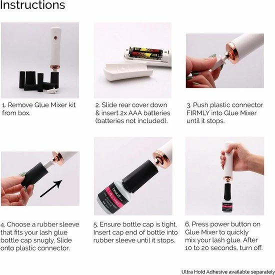 Lashes & More - GLUE SHAKER - Lijmschudder - Inkt Mixen - GLUE MIXER - Voor Het Goed Mengen Van Wimperlijm Nagellak Pigment Of Tattoo Inkt - Met Ventilator 8 Lashes & More - GLUE SHAKER - Lijmschudder - Inkt Mixen - GLUE MIXER - Voor Het Goed Mengen Van Wimperlijm Nagellak Pigment Of Tattoo Inkt - Met Ventilator - Afbeelding 8