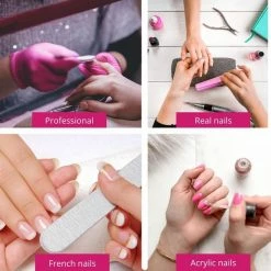 Bone Vista Acrylnagels Starterspakket | Acryl Nagels Starter Kit Set - Nail Art Pakket - 42 Kleuren Acryl Poeders/Glitters - 500 Franse Tips - Inclusief Nagelfreesmachine En Stofafzuiger -L’Oréal Paris SHOP 550x550 397