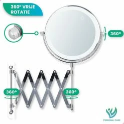 Personal Care Make Up En Scheer Spiegel - LED Verlichting - 5x Vergroting - Badkamer - Dubbelzijdig - 360 Draaibaar - Batterijen 16 Personal Care Make Up En Scheer Spiegel - LED Verlichting - 5x Vergroting - Badkamer - Dubbelzijdig - 360 Draaibaar - Batterijen -L’Oréal Paris SHOP 550x550 430