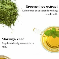 Merkloos Dr Sugram Groene Thee Gezichtsmasker - 100 % Vegan - Verwijderd Mee-eters - Acne - Anti Rimpels - Vitamine A,C,E -L’Oréal Paris SHOP 550x550 577