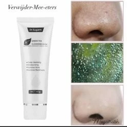 Merkloos Dr Sugram Groene Thee Gezichtsmasker - 100 % Vegan - Verwijderd Mee-eters - Acne - Anti Rimpels - Vitamine A,C,E -L’Oréal Paris SHOP 550x550 578