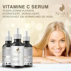 Naera Vitamine C Serum 30 ML - Gezichtsserum Met Vitamine E & Hyaluronzuur - Beschermt Tegen Acne / Littekens / Pigmentatie / Anti Rimpel / Anti Aging - Geschikt Voor Gezicht - Gezichtsverzorging / Huidverzorging - Hydraterend Skincare -L’Oréal Paris SHOP 550x550 596