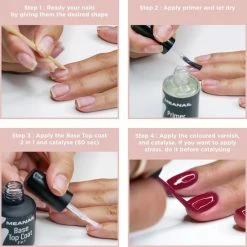 MEANAIL?PARIS Gellak - MEANAIL KIT Deluxe - UV/Led Lamp 48 Watt - 3 Kleuren Gelnagellak -L’Oréal Paris SHOP 550x550 662