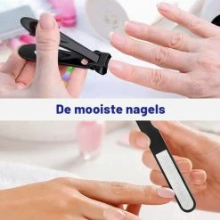 UGoods USGOODS Nagelknipper Set Met Vijl In Opbergblikje - Nagelknipper Groot - Teennagelknipper - Nagelschaar - Nageltang Voor Teennagels En Handen -L’Oréal Paris SHOP 550x550 756