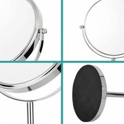 Omliox Make Up Spiegel - Metalen Ronde Standspiegel - 7x Vergroting - 19cm -L’Oréal Paris SHOP 550x550 98