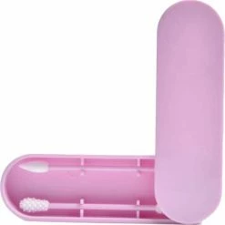 La Joya Duurzame Herbruikbare Wattenstaafjes Roze - 2 Stuks