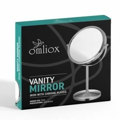 Omliox Make Up Spiegel - Metalen Ronde Standspiegel - 7x Vergroting - 19cm -L’Oréal Paris SHOP 550x554 1