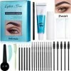 Lakerain 2 In 1 - Henna Wenkbrauwverf En Wimperverf - Zwart - Henna Brows - DIY Henna Brows Kit - Starterspakket Met Vele Extra's - 30 Ml