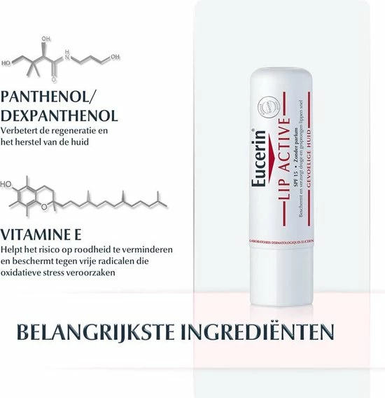 Eucerin Gevoelige Huid Lip Activ -Lippenbalsem 20 Eucerin Gevoelige Huid Lip Activ -Lippenbalsem - Afbeelding 20
