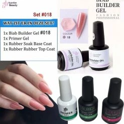 Guardian Beauty BIAB Builder Gel Set #18 - Nagellak Gel - BIAB Builder - Biab Gel - Biab Nail Gel