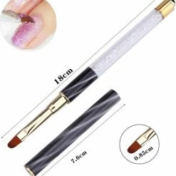 Merkloos Nail Art Penselen - 8-delig - Penselen - Nail Art Brushes - Nail Art Kwasten - Nail Art - Nail Art Tools - Nail Art Set - Nail Art Kwast - Penselenset - Penselen Set - Penselen Nagels - Nail Art - Nail Art Kit - Nail Art Penseel -L’Oréal Paris SHOP 550x582 2