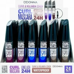 D'Donna - Curl Mascara - Paars - Waterproof - 1 Flesje Met 8 Gram Inhoud -L’Oréal Paris SHOP 550x584 1